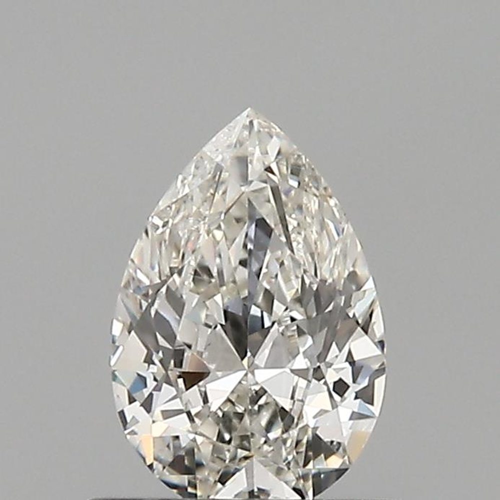 0.50 Carat Pear Loose Diamond, I, VVS1, Super Ideal, GIA Certified