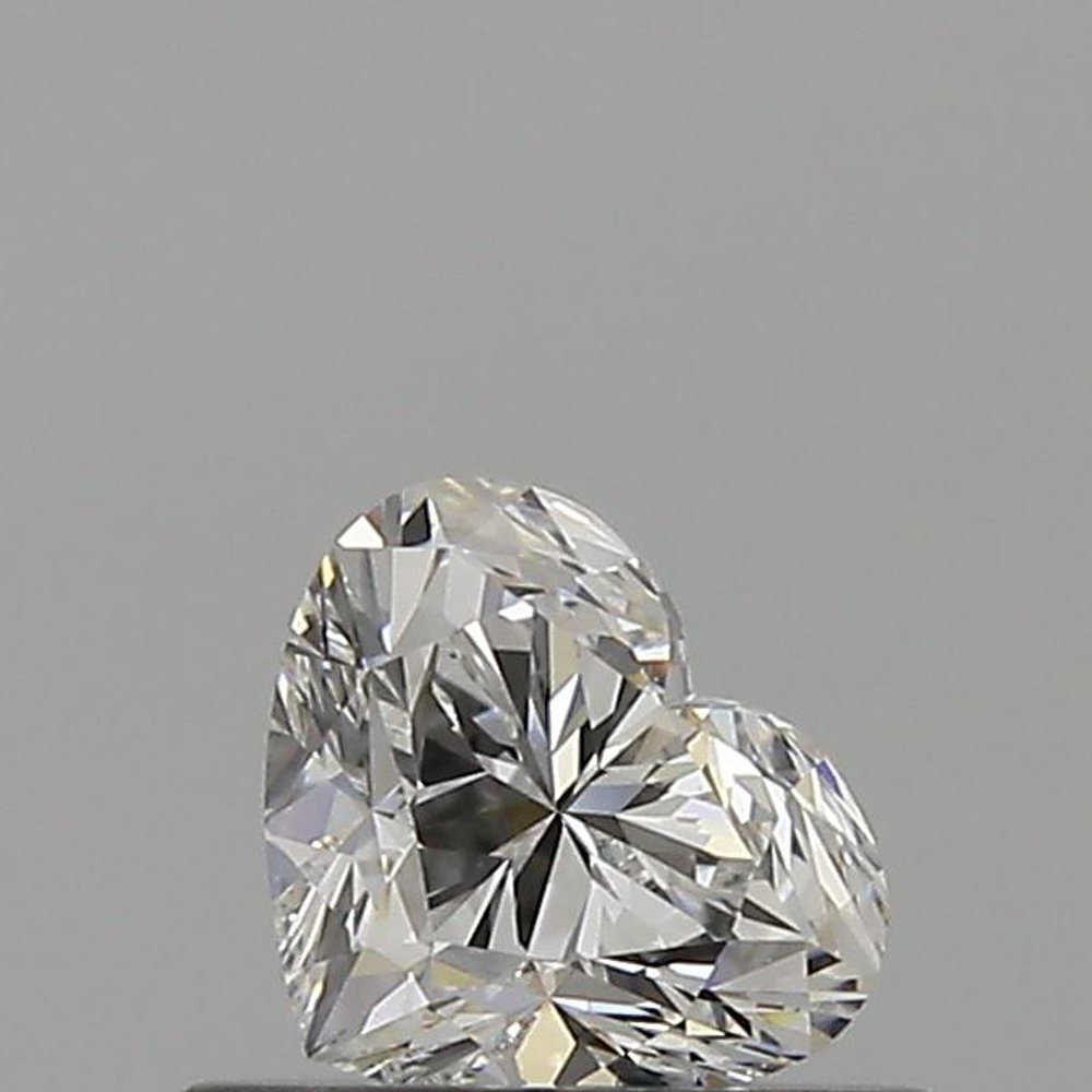 0.50 Carat Heart Loose Diamond, E, VVS1, Ideal, GIA Certified