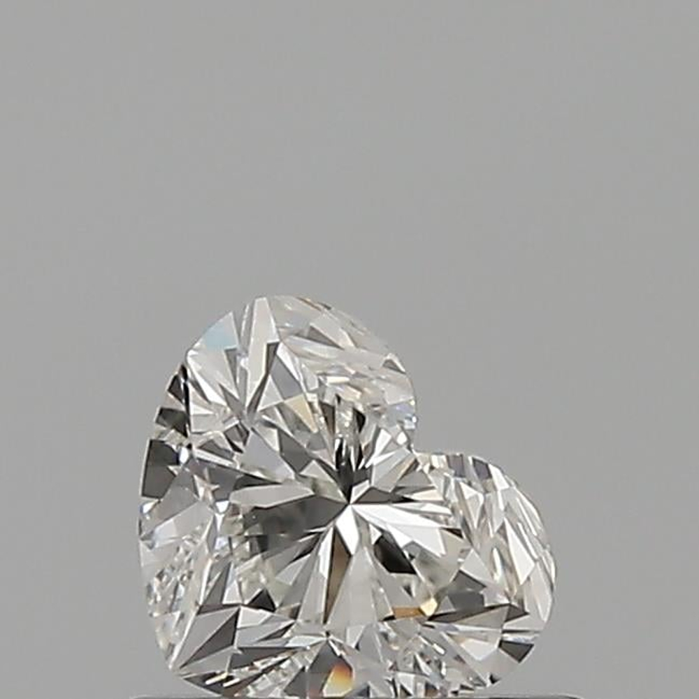 0.50 Carat Heart Loose Diamond, I, VVS1, Super Ideal, GIA Certified | Thumbnail