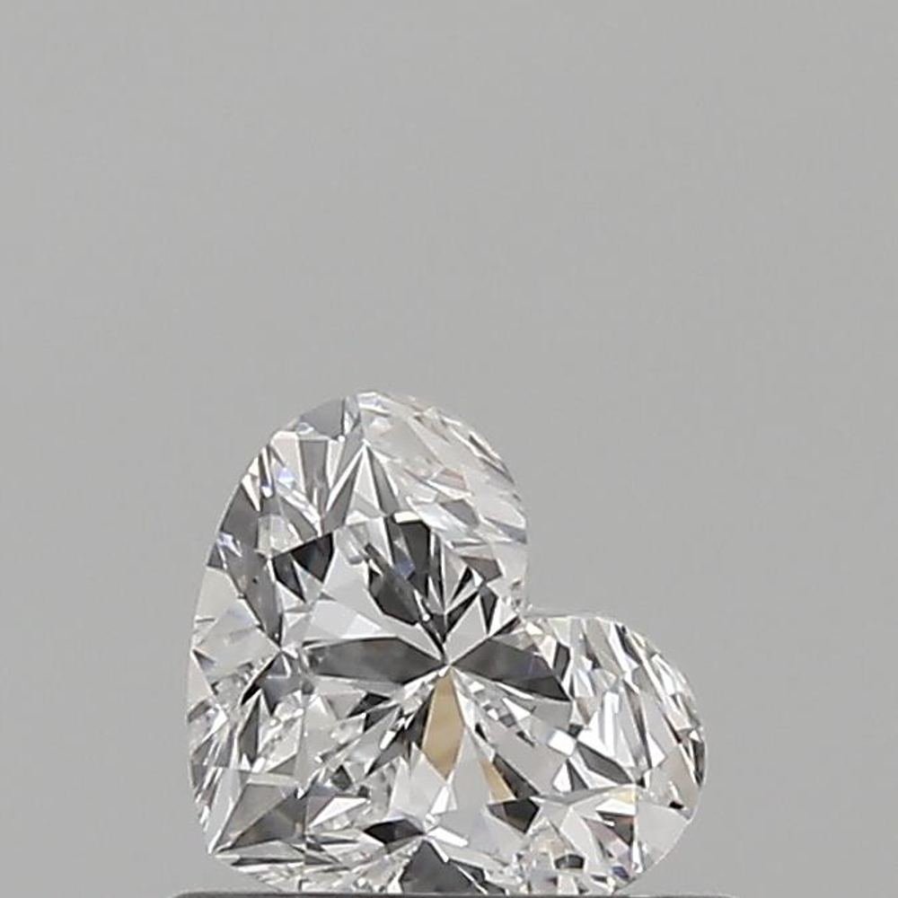 0.50 Carat Heart Loose Diamond, D, VS2, Super Ideal, GIA Certified