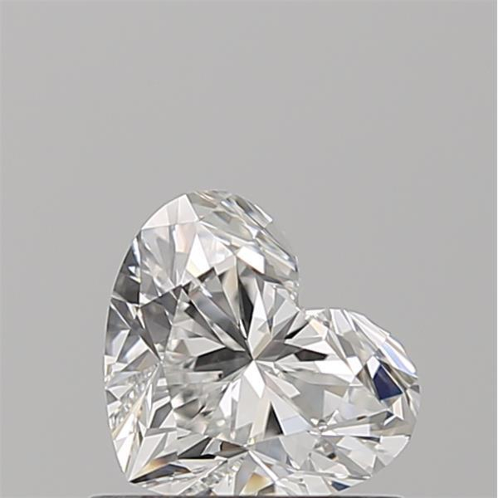 0.80 Carat Heart Loose Diamond, F, VS1, Super Ideal, GIA Certified | Thumbnail
