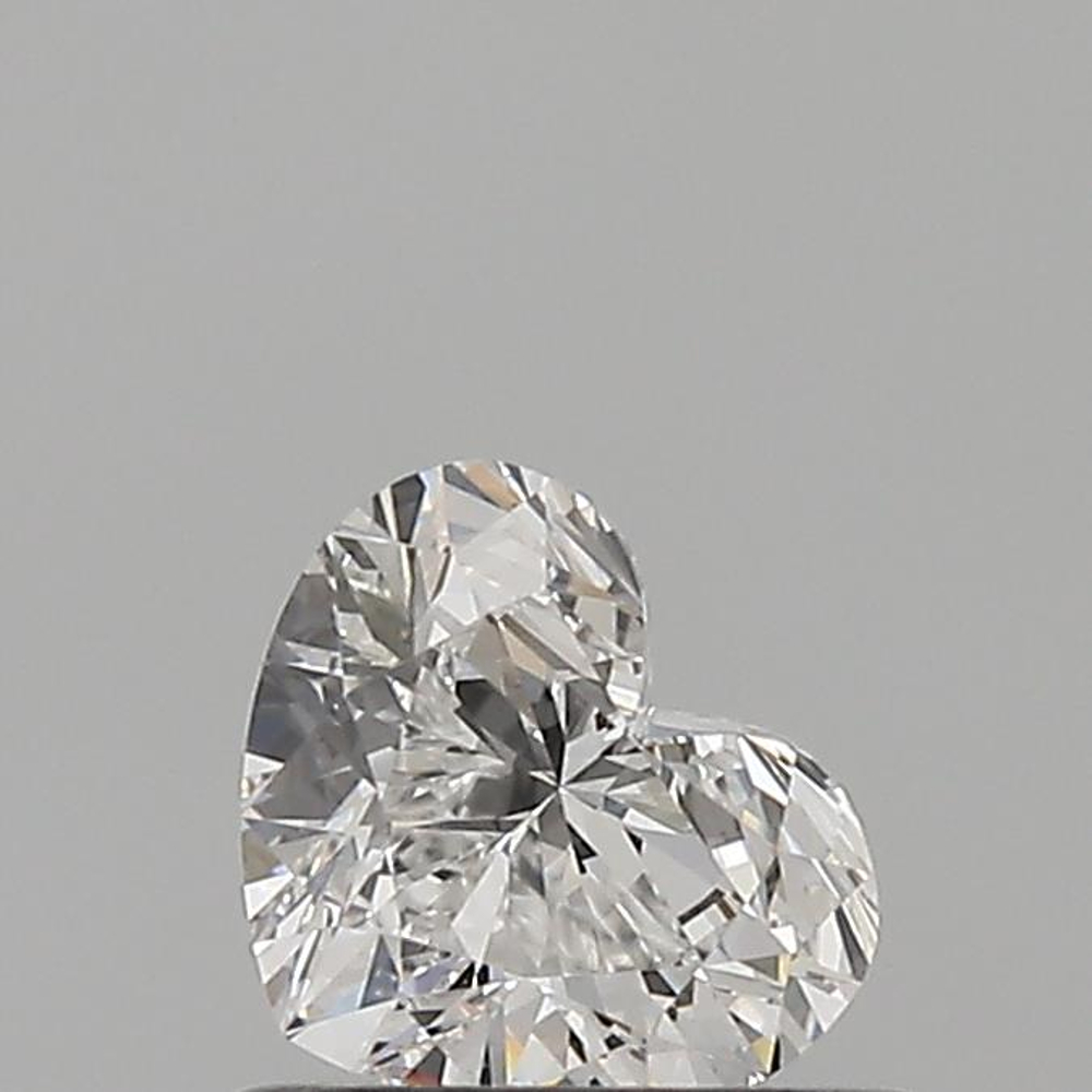 0.50 Carat Heart Loose Diamond, E, VVS2, Ideal, GIA Certified