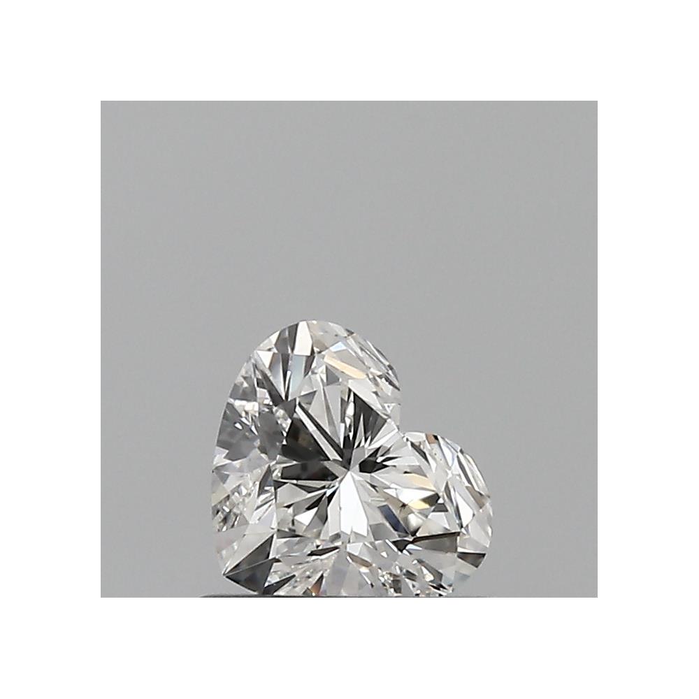 0.50 Carat Heart Loose Diamond, I, VS2, Super Ideal, GIA Certified | Thumbnail