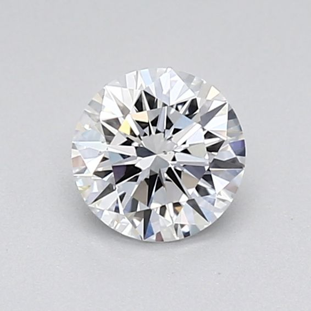 0.55 Carat Round Loose Diamond, D, VS2, Very Good, GIA Certified