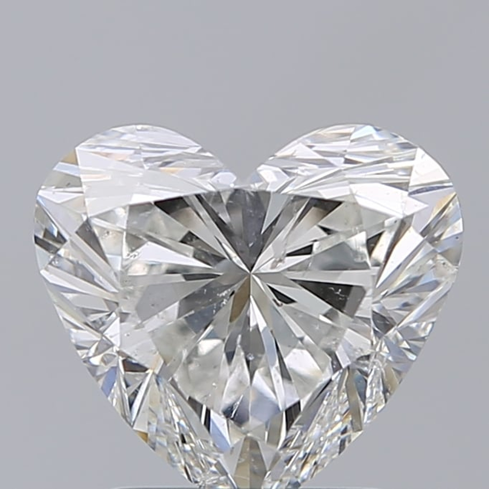 1.91 Carat Heart Loose Diamond, H, SI2, Ideal, GIA Certified
