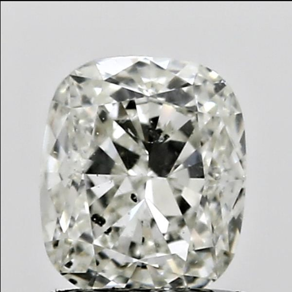 0.50 Carat Cushion Loose Diamond, L, SI2, Ideal, GIA Certified | Thumbnail