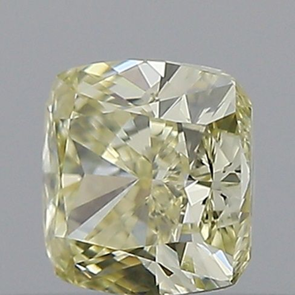 0.58 Carat Cushion Loose Diamond, Fancy Brownish Yellow, VS1, Ideal, GIA Certified | Thumbnail