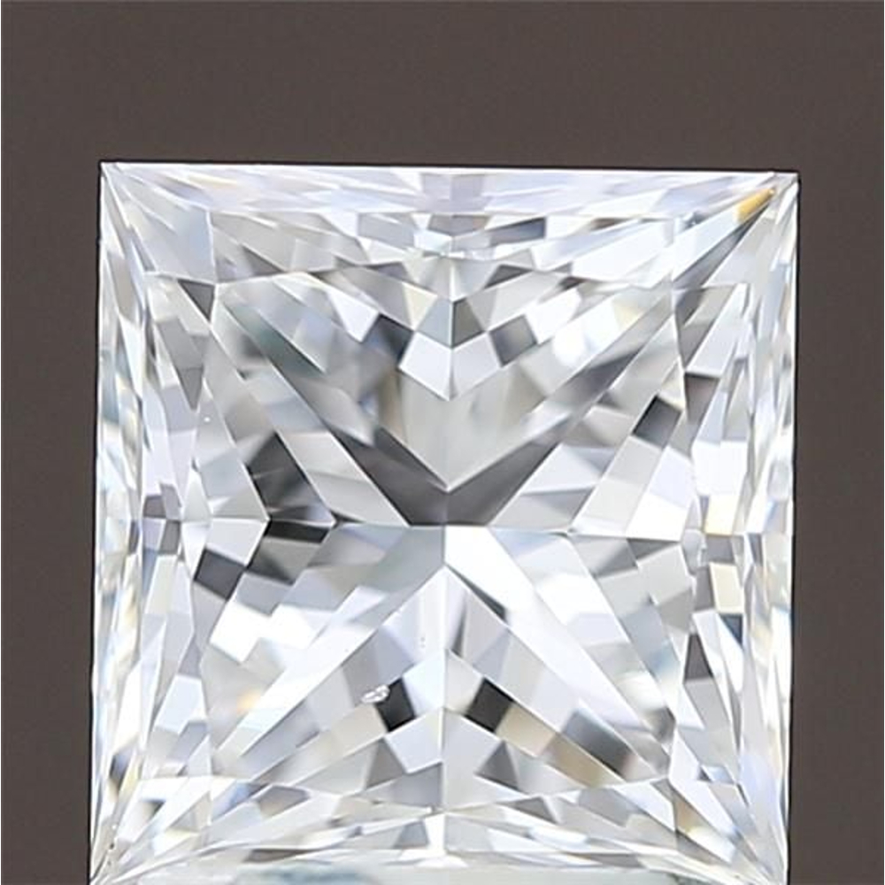 2.01 Carat Princess Loose Diamond, E, VS2, Very Good, GIA Certified | Thumbnail