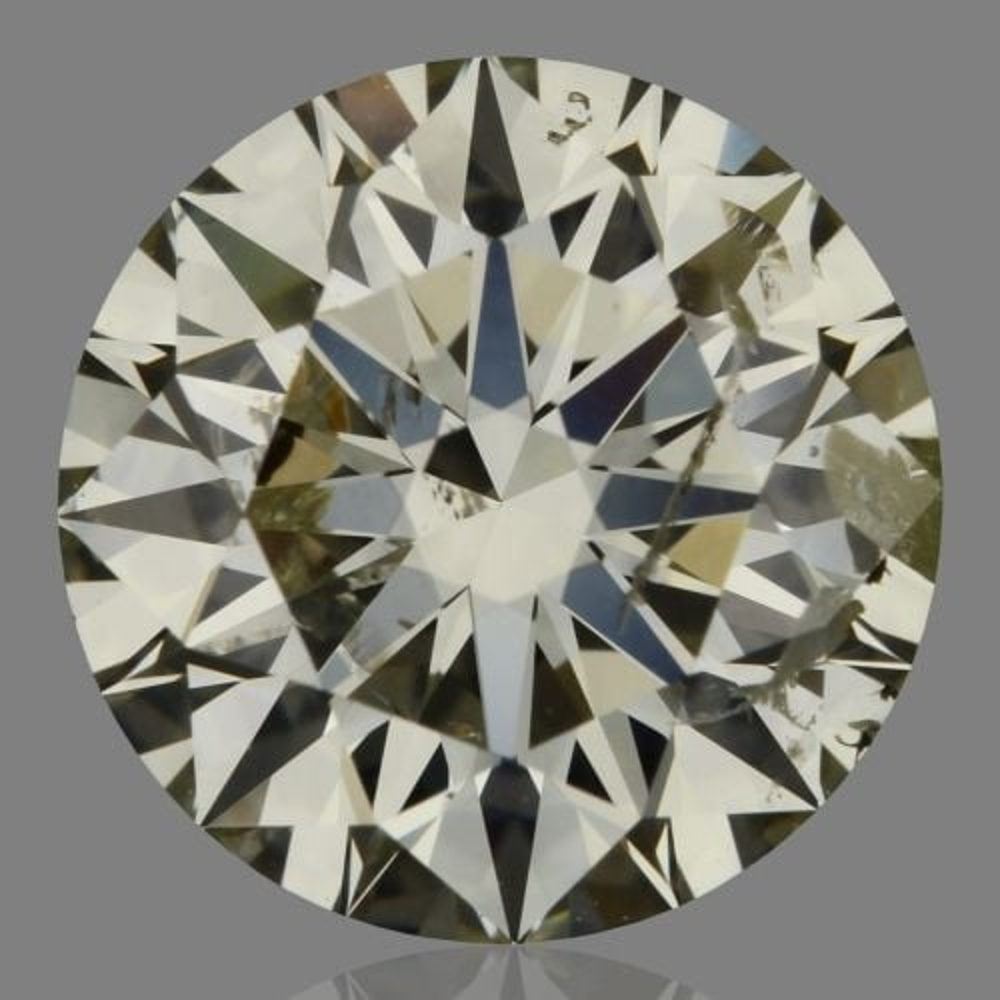 1.62 Carat Round Loose Diamond, M, I1, Super Ideal, GIA Certified