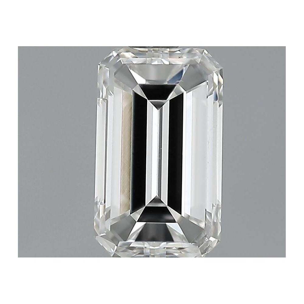 1.00 Carat Emerald Loose Diamond, F, SI2, Very Good, GIA Certified | Thumbnail