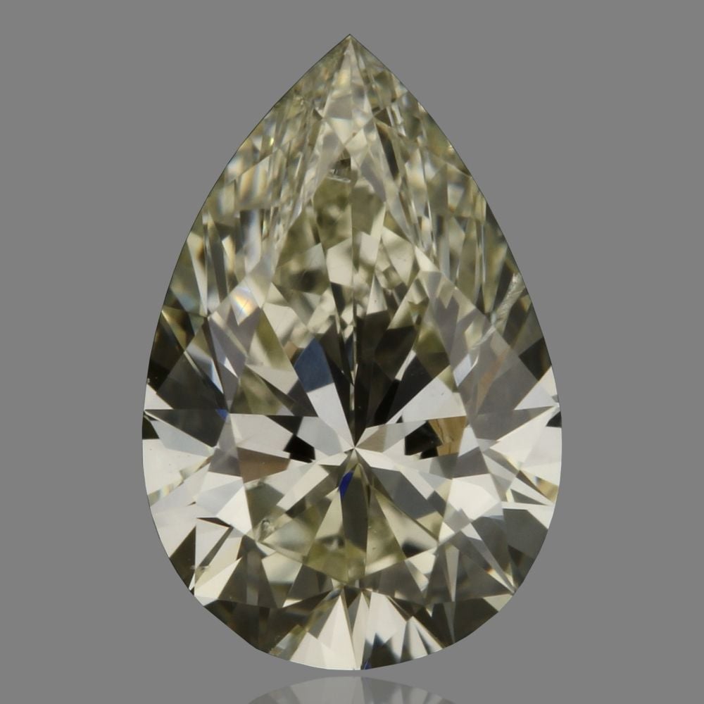 0.51 Carat Pear Loose Diamond, M, SI2, Ideal, GIA Certified | Thumbnail