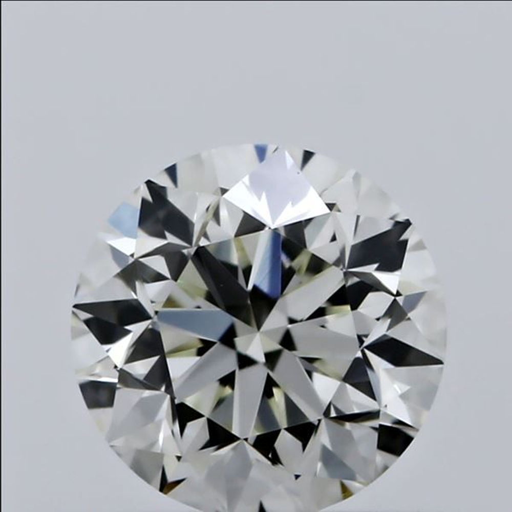 0.37 Carat Round Loose Diamond, L, VVS1, Very Good, GIA Certified