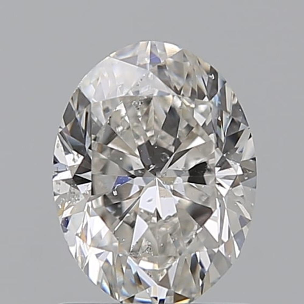 0.96 Carat Oval Loose Diamond, H, SI2, Excellent, GIA Certified