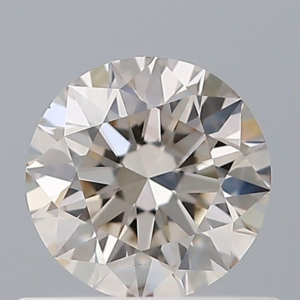 0.50 Carat Round Loose Diamond, L, VS1, Super Ideal, GIA Certified