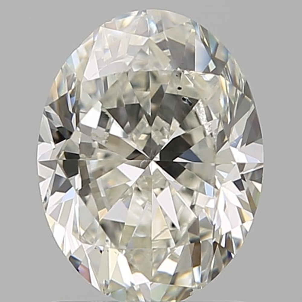 1.50 Carat Oval Loose Diamond, I, SI1, Ideal, GIA Certified | Thumbnail