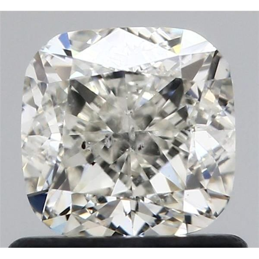 0.96 Carat Cushion Loose Diamond, L, SI2, Very Good, GIA Certified