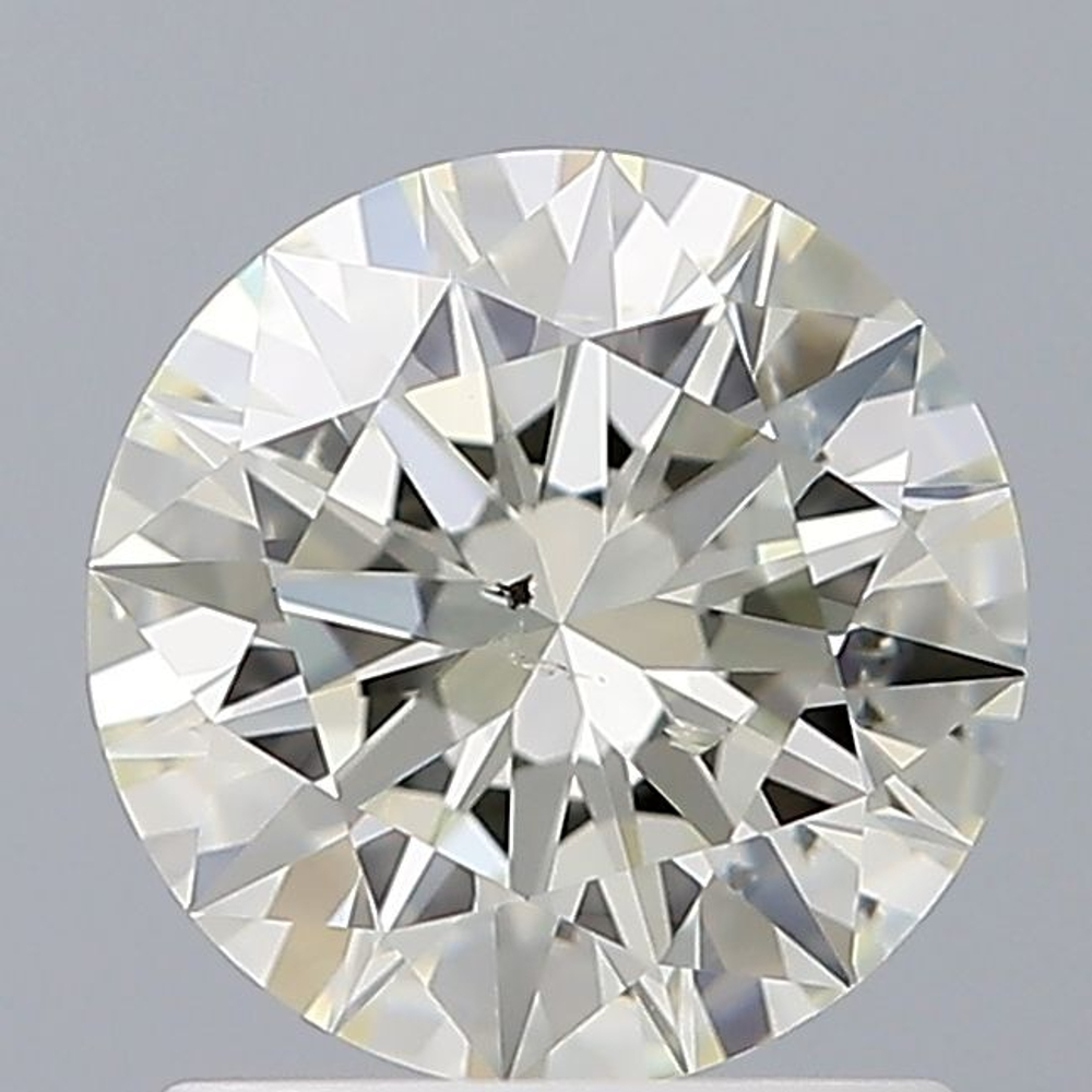 1.06 Carat Round Loose Diamond, L, SI2, Super Ideal, GIA Certified | Thumbnail