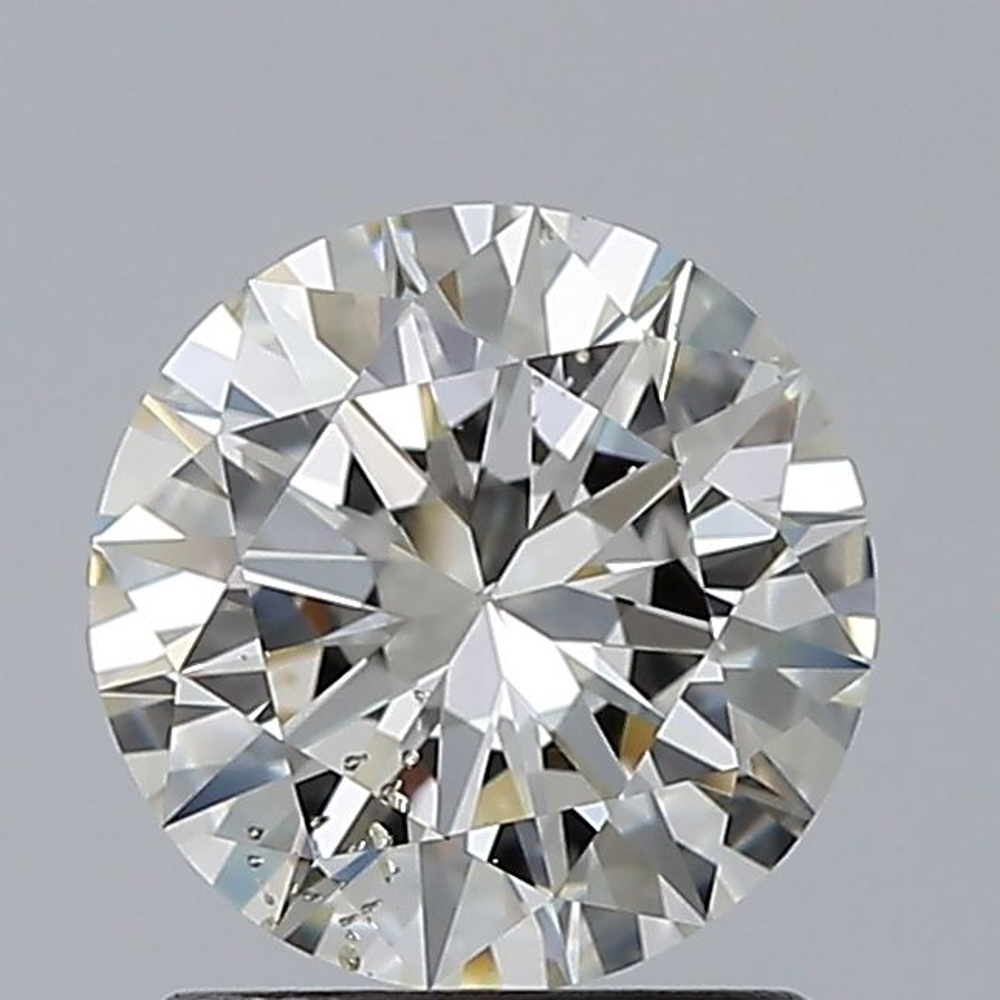 1.10 Carat Round Loose Diamond, J, SI2, Ideal, GIA Certified