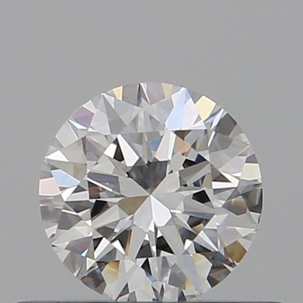 0.40 Carat Round Loose Diamond, D, VS1, Ideal, GIA Certified