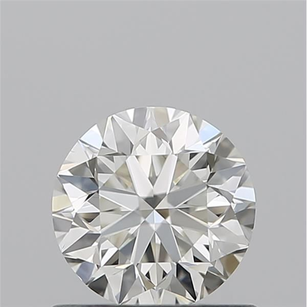 0.70 Carat Round Loose Diamond, H, VS1, Excellent, GIA Certified