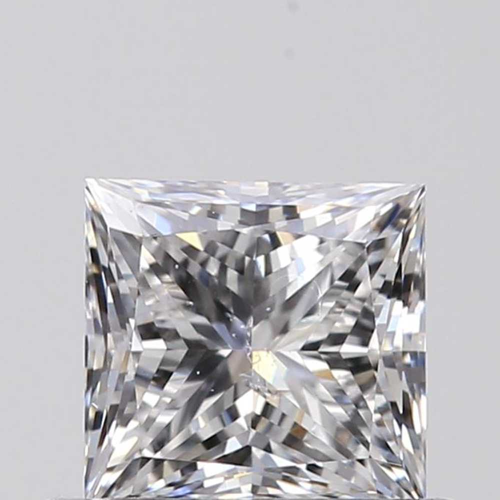 0.51 Carat Princess Loose Diamond, D, SI2, Super Ideal, GIA Certified | Thumbnail
