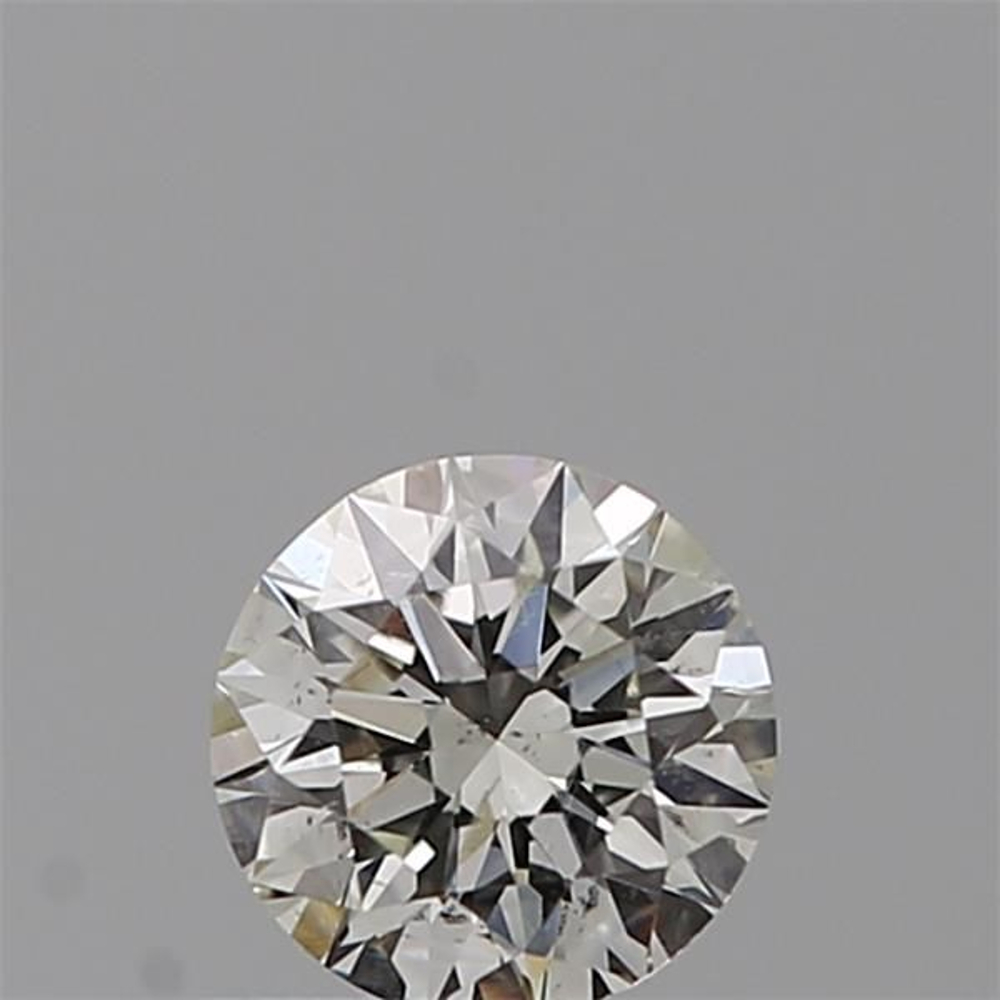 0.30 Carat Round Loose Diamond, J, SI2, Super Ideal, GIA Certified | Thumbnail
