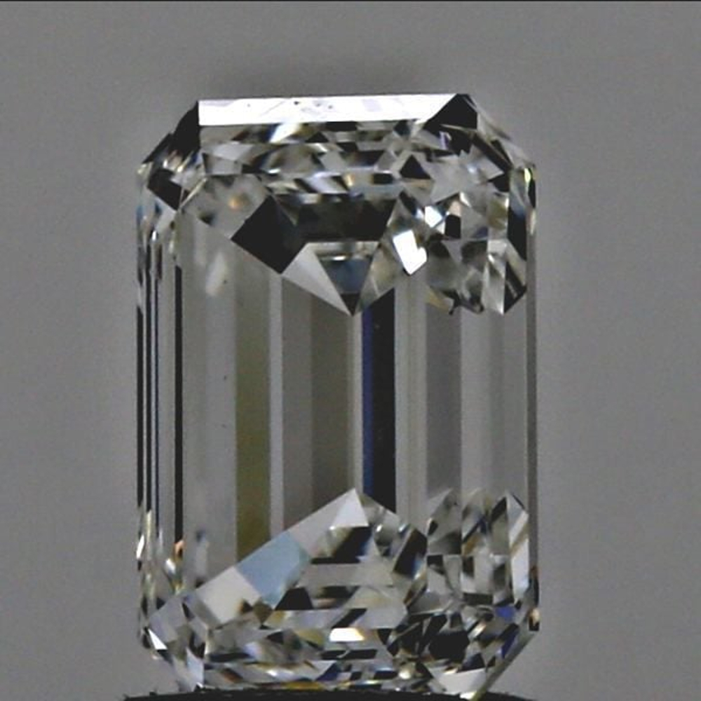 0.82 Carat Emerald Loose Diamond, G, VVS2, Super Ideal, GIA Certified | Thumbnail