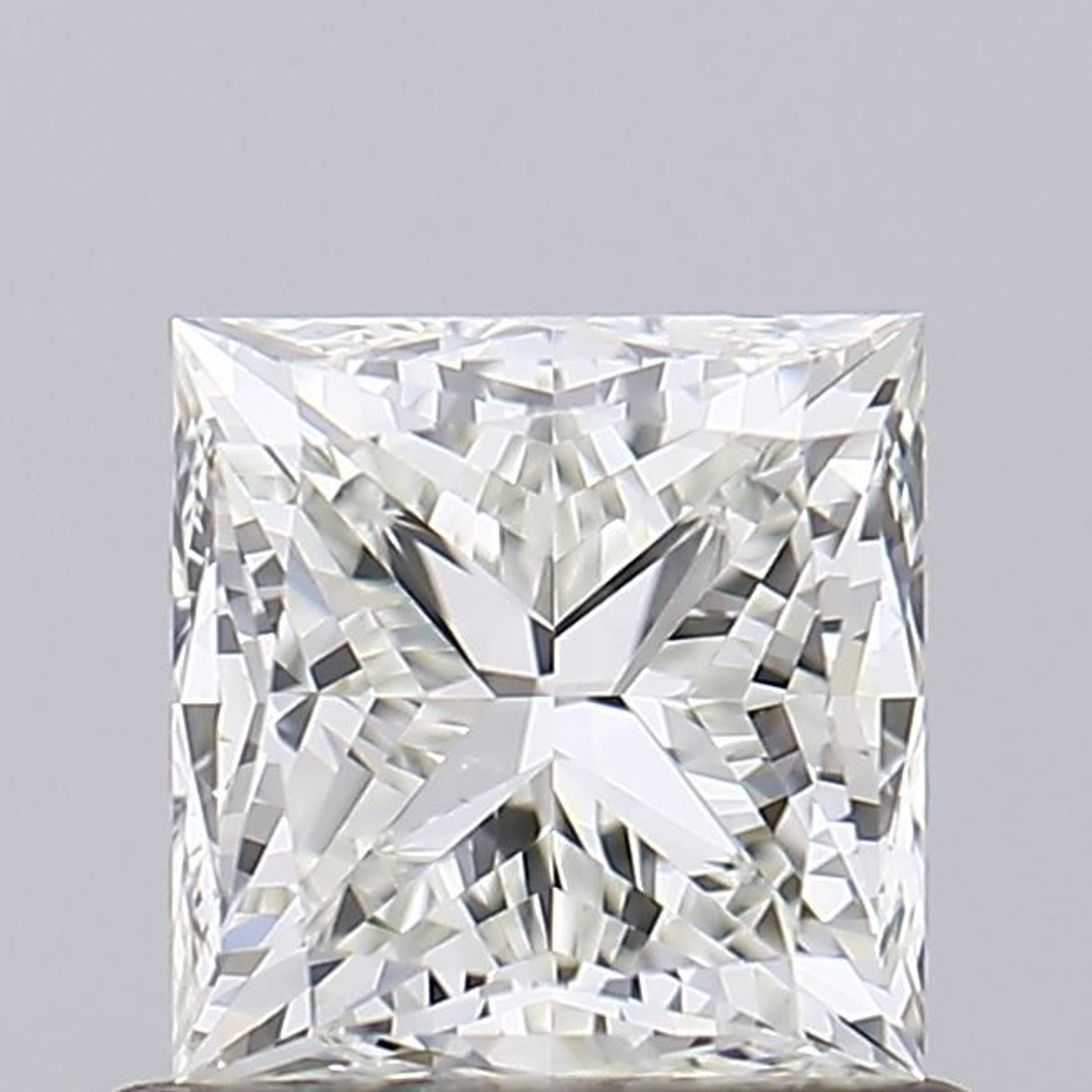 0.90 Carat Princess Loose Diamond, J, VS2, Ideal, GIA Certified