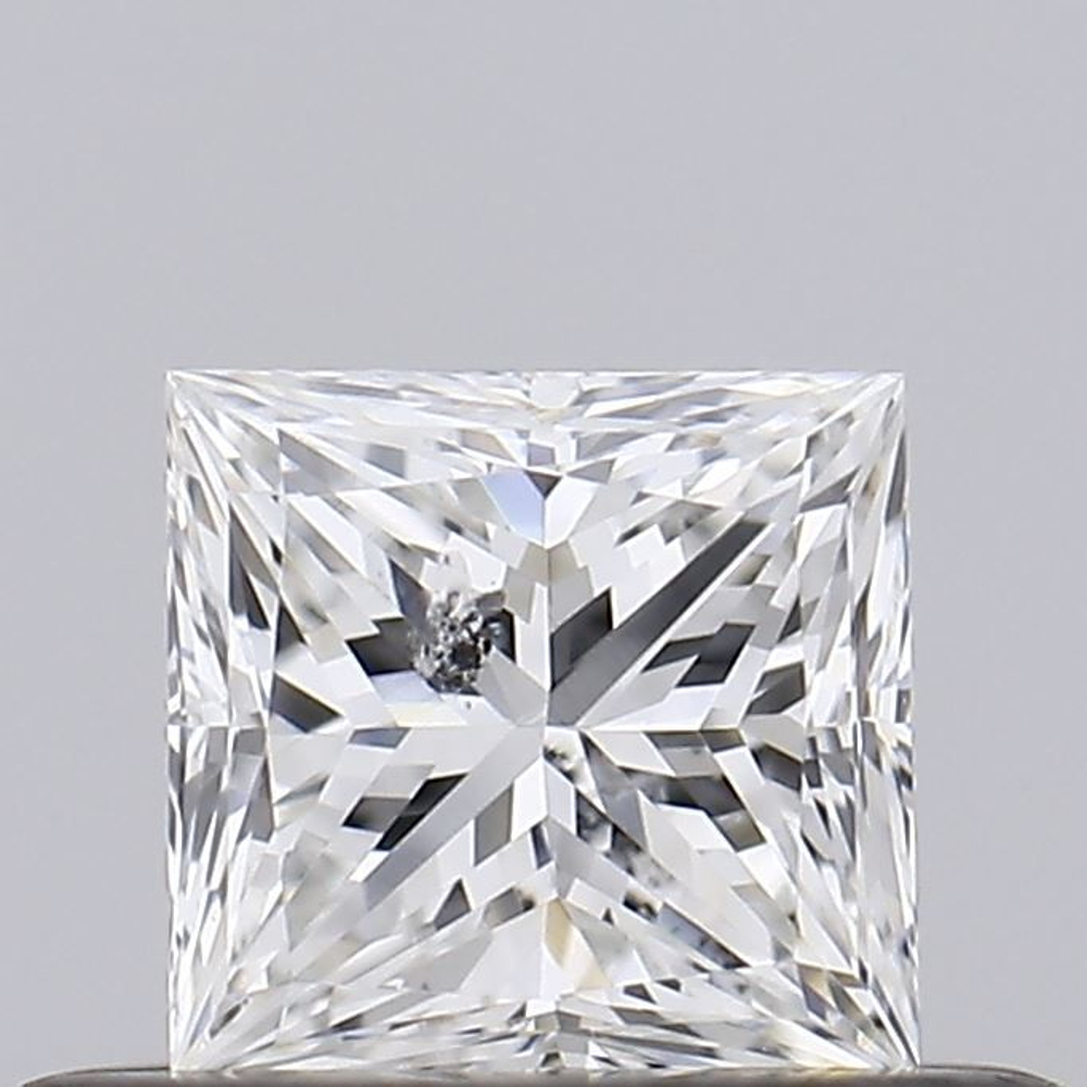 0.30 Carat Princess Loose Diamond, F, I1, Very Good, GIA Certified | Thumbnail