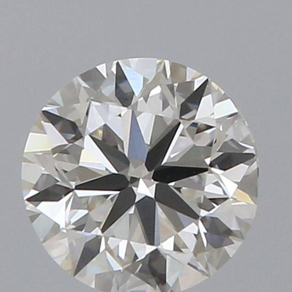 0.50 Carat Round Loose Diamond, I, VS1, Ideal, GIA Certified
