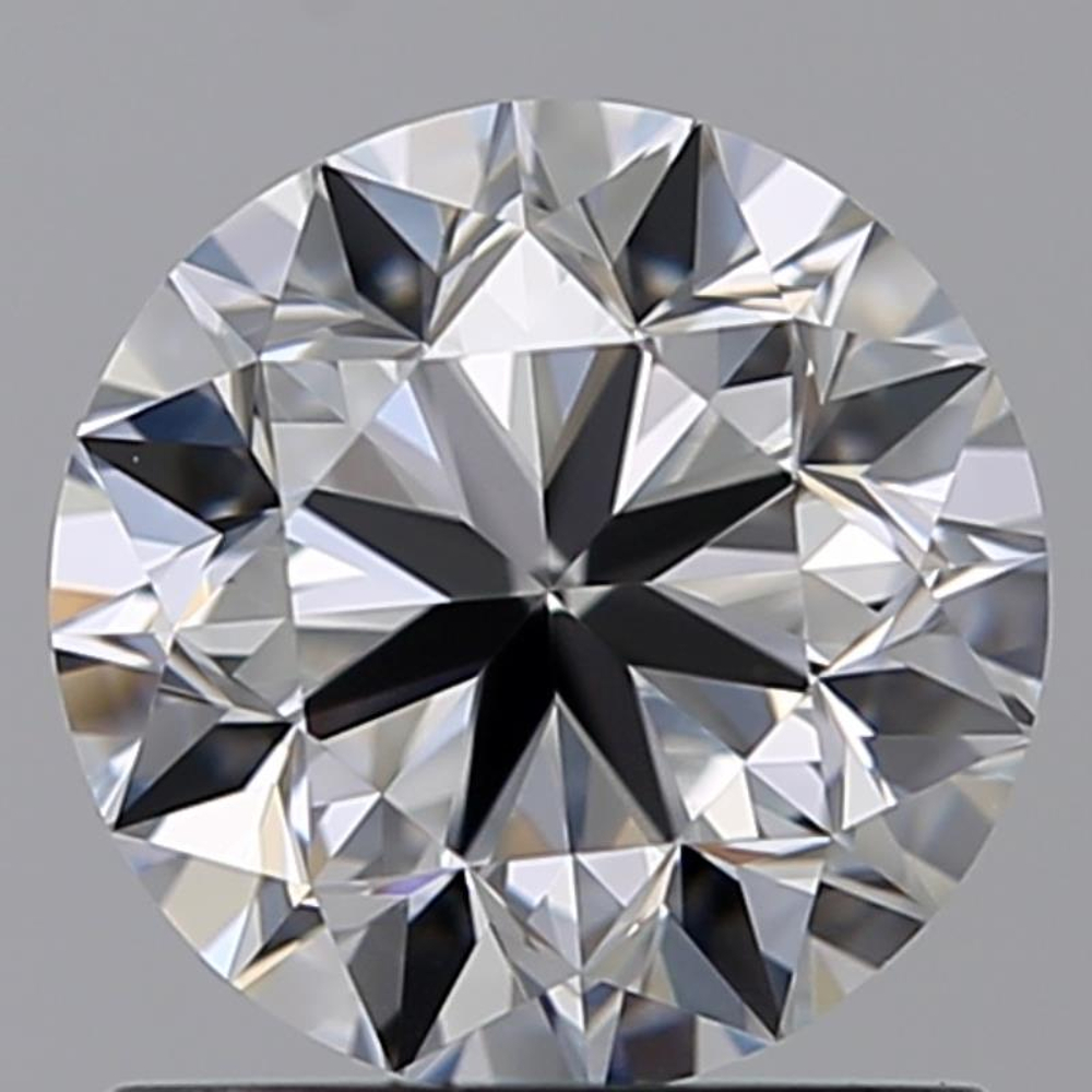 1.00 Carat Round Loose Diamond, D, VVS1, Very Good, GIA Certified