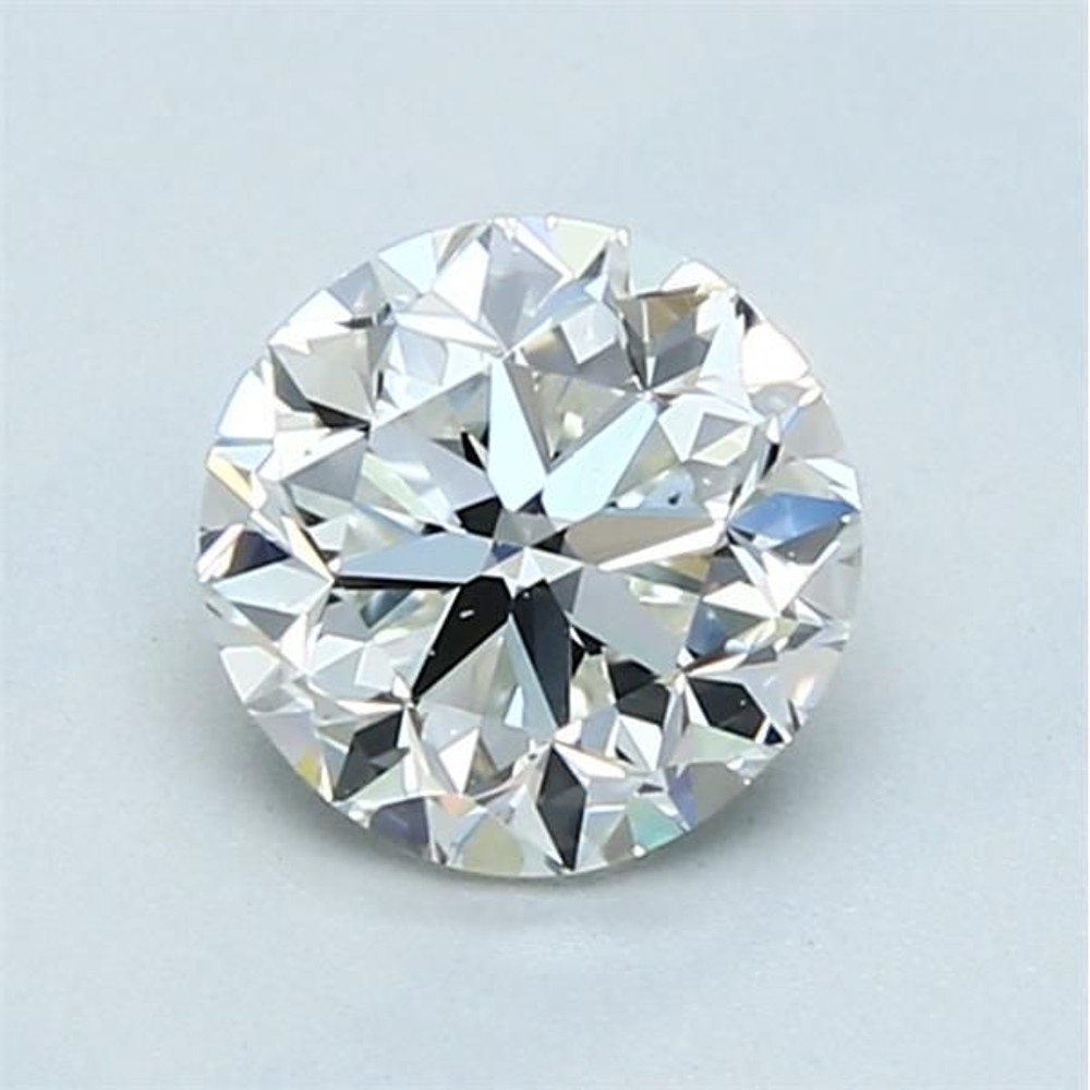 1.00 Carat Round Loose Diamond, H, VS2, Good, GIA Certified | Thumbnail