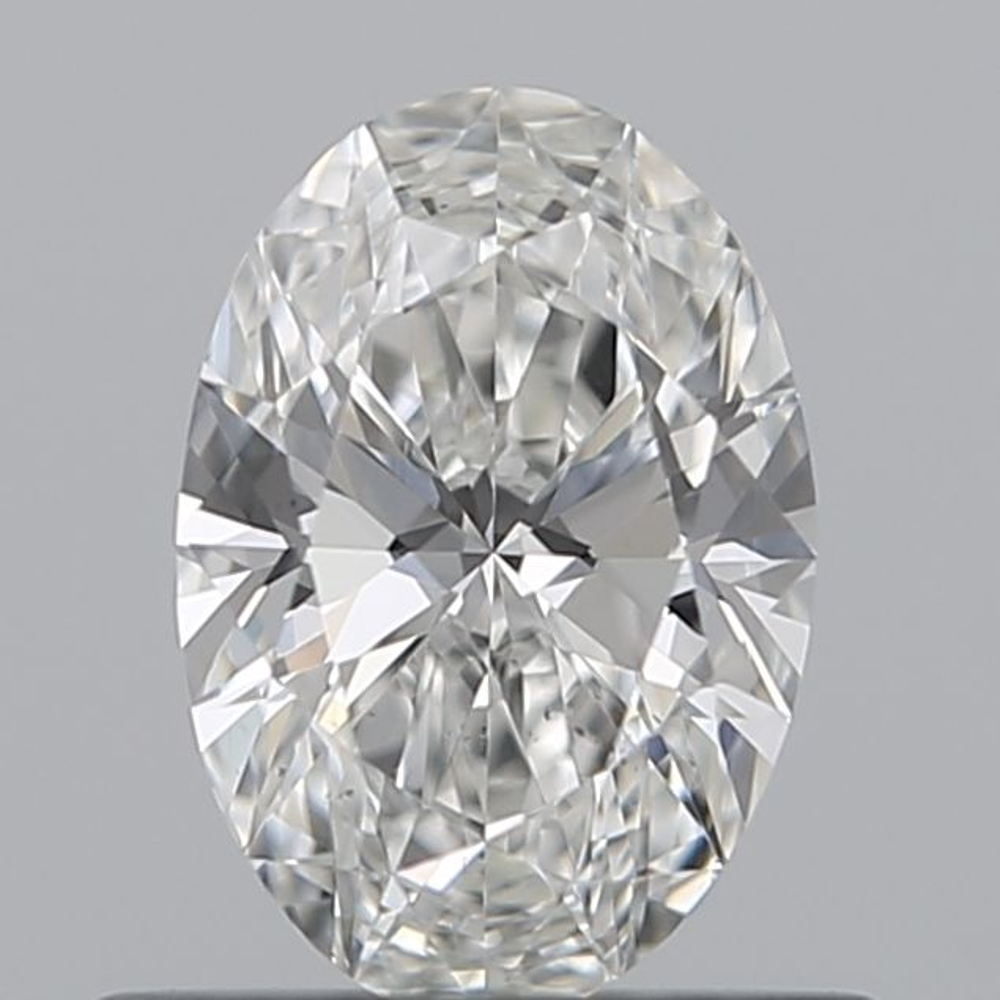 0.53 Carat Oval Loose Diamond, G, VS2, Super Ideal, GIA Certified | Thumbnail