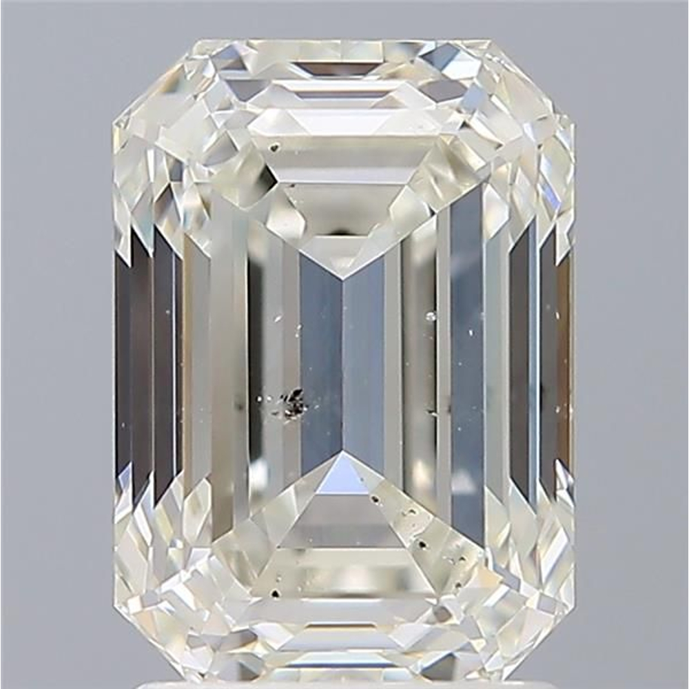 2.05 Carat Emerald Loose Diamond, J, SI2, Ideal, GIA Certified | Thumbnail