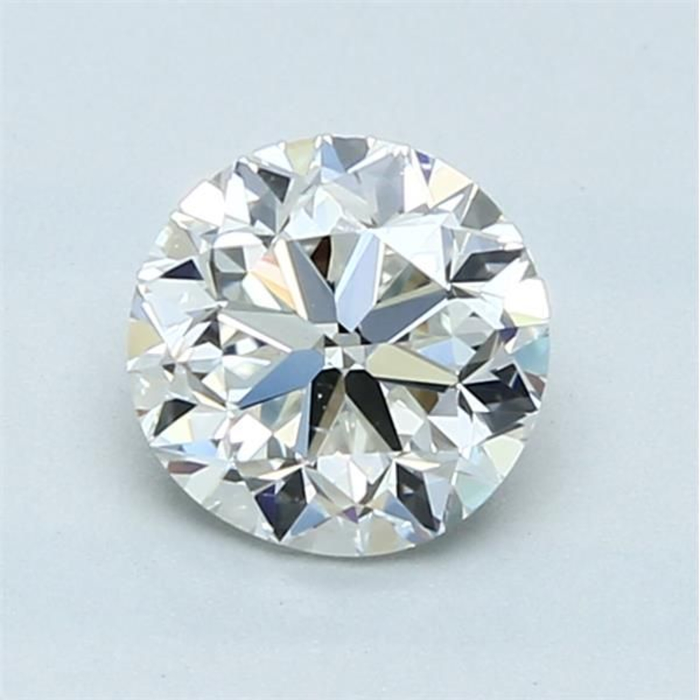 1.00 Carat Round Loose Diamond, H, VS2, Very Good, GIA Certified