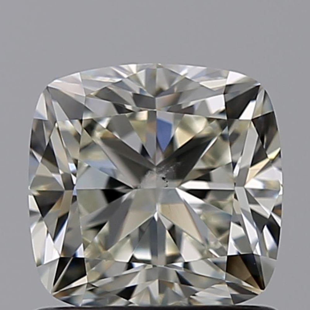 1.01 Carat Cushion Loose Diamond, K, SI2, Ideal, GIA Certified