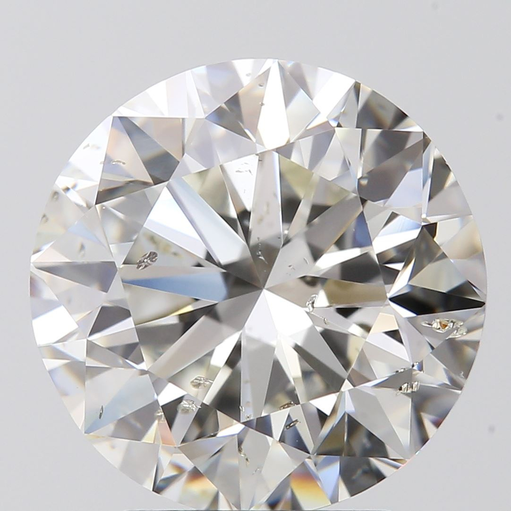 3.01 Carat Round Loose Diamond, J, SI2, Very Good, GIA Certified