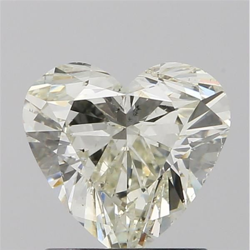 1.01 Carat Heart Loose Diamond, L, SI2, Ideal, GIA Certified