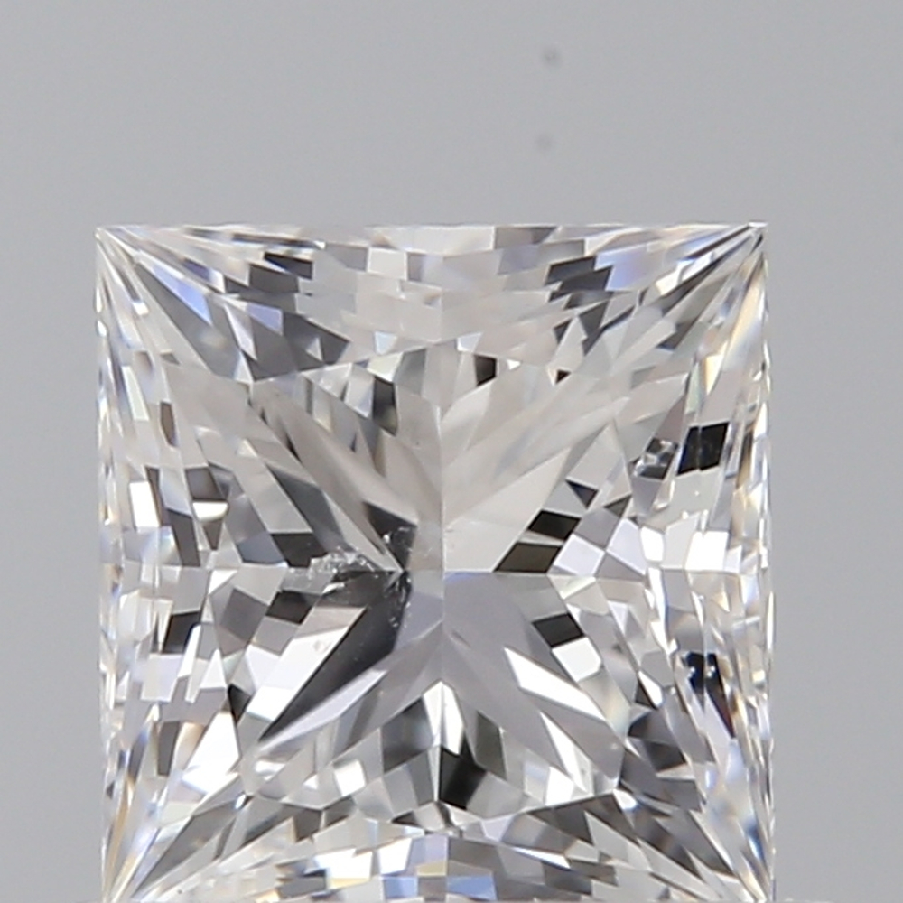 0.70 Carat Princess Loose Diamond, D, SI1, Ideal, GIA Certified | Thumbnail