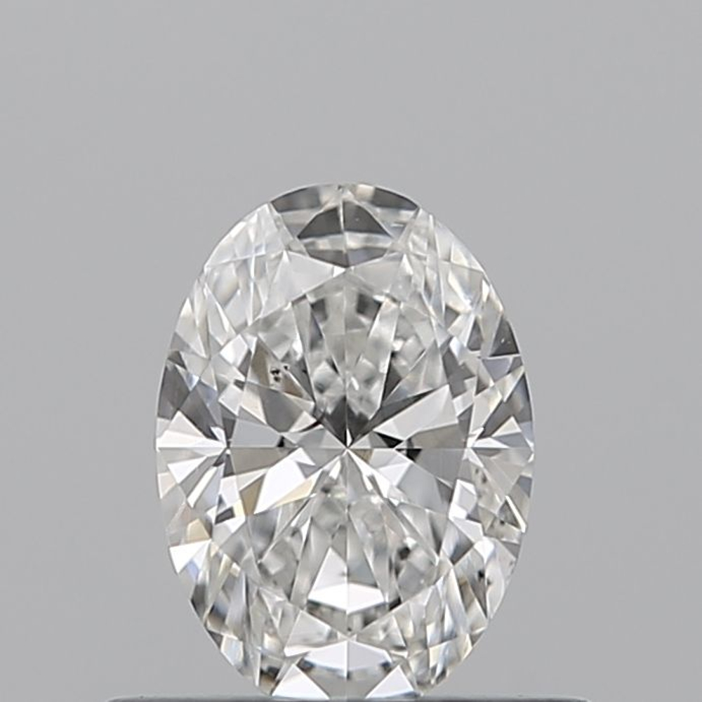 0.50 Carat Oval Loose Diamond, F, SI1, Super Ideal, GIA Certified | Thumbnail