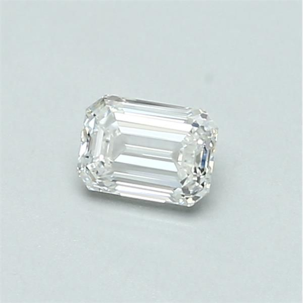 0.37 Carat Emerald Loose Diamond, F, VVS2, Ideal, GIA Certified | Thumbnail