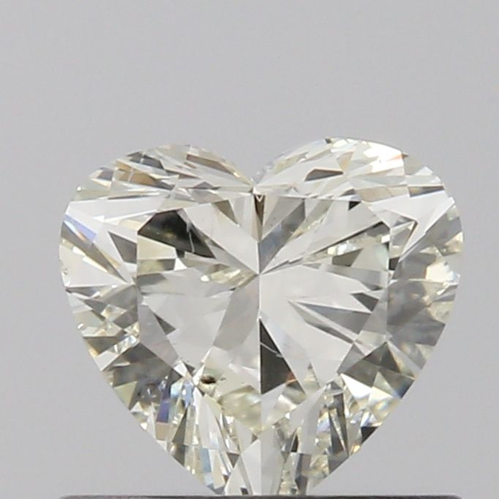 0.50 Carat Heart Loose Diamond, L, SI1, Ideal, GIA Certified