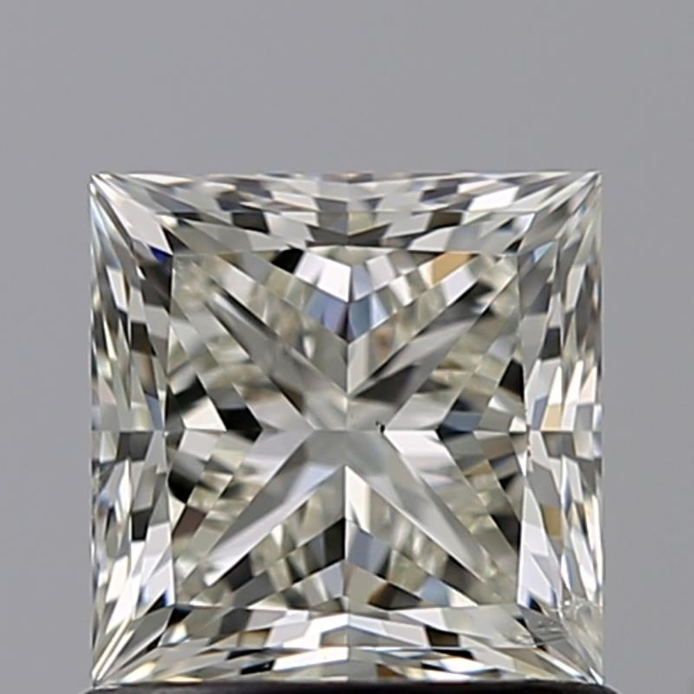 1.01 Carat Princess Loose Diamond, K, SI2, Ideal, GIA Certified | Thumbnail