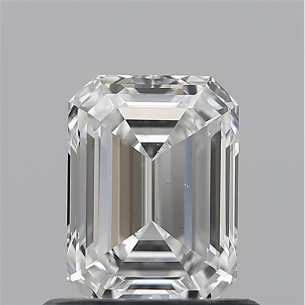 0.74 Carat Emerald Loose Diamond, E, VS1, Super Ideal, GIA Certified
