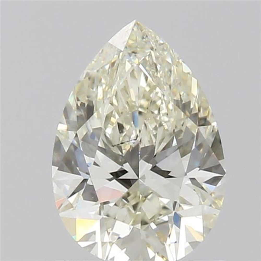 0.93 Carat Pear Loose Diamond, L, VS2, Ideal, GIA Certified | Thumbnail