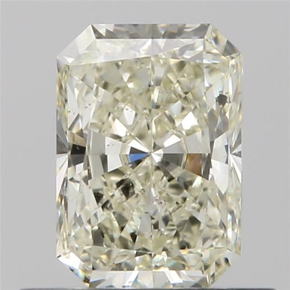 0.52 Carat Radiant Loose Diamond, L, SI2, Super Ideal, GIA Certified