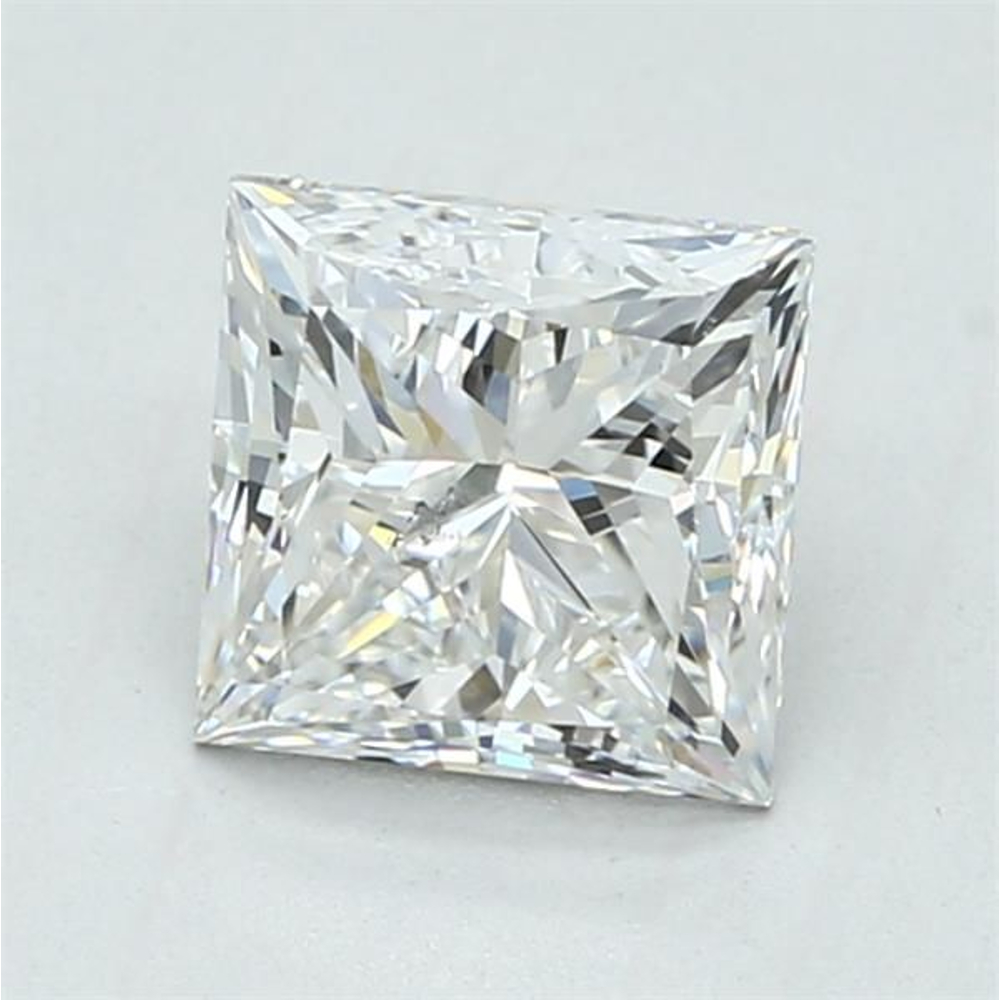 1.54 Carat Princess Loose Diamond, E, SI1, Super Ideal, GIA Certified | Thumbnail