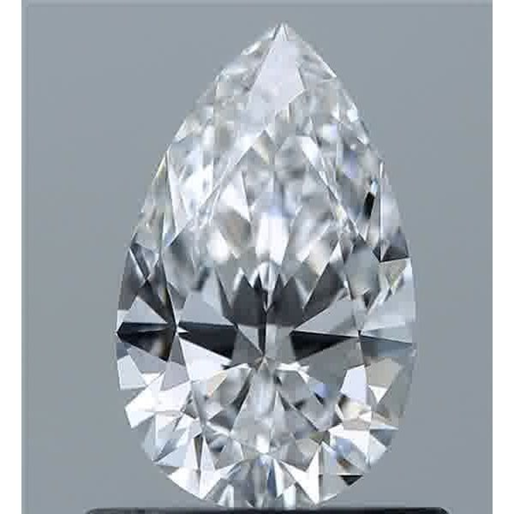 0.52 Carat Pear Loose Diamond, D, IF, Super Ideal, GIA Certified