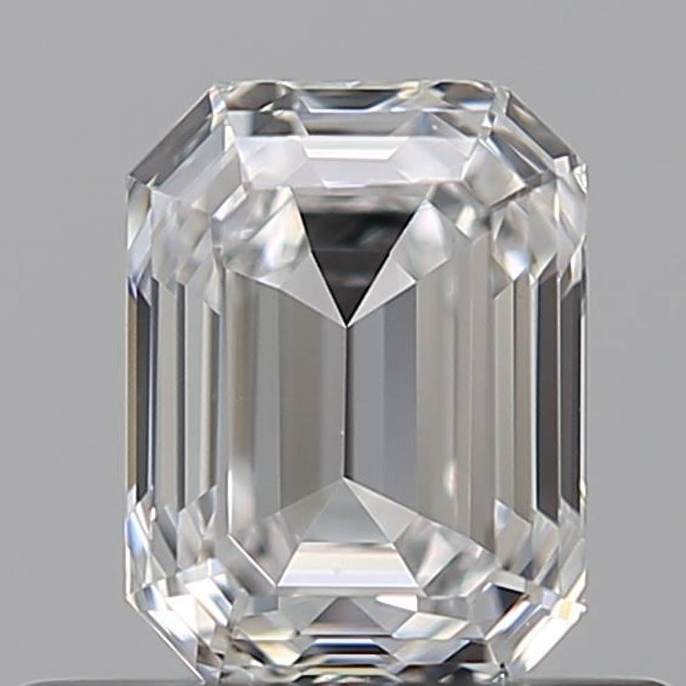 0.50 Carat Emerald Loose Diamond, D, VVS2, Excellent, GIA Certified