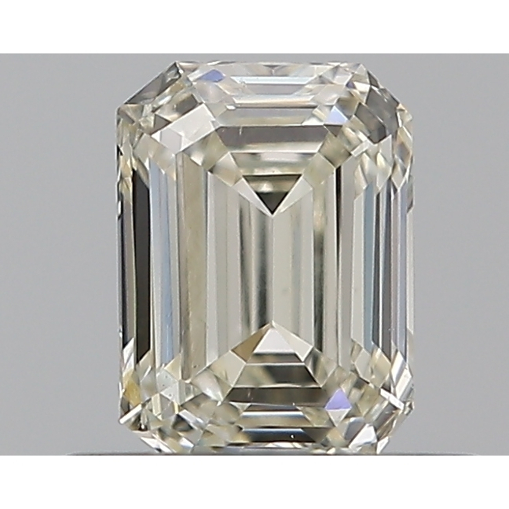 0.46 Carat Emerald Loose Diamond, K, SI1, Ideal, GIA Certified | Thumbnail